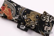 LA - Black Timascus Clip and Moonglow Backspacer