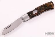 Native Lockback - Russian Rag Micarta