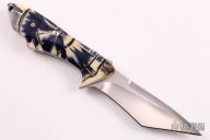 Utility Tanto - Cross Cut Mammoth Ivory