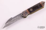 Superconductor and Carbon Fiber Auto - Damascus Wharncliffe
