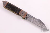 Superconductor and Carbon Fiber Auto - Damascus Wharncliffe