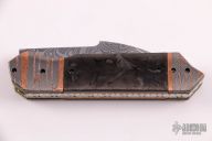 Superconductor and Carbon Fiber Auto - Damascus Wharncliffe