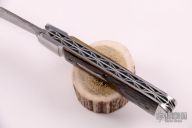 Two-Blade Trapper - Mammoth Ivory and Damascus