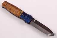 Damascus and Mammoth Linerlock