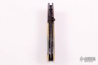 Damascus and Mammoth Ivory Linerlock