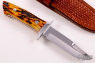 Chute Knife - Amber Stag