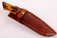 Chute Knife - Amber Stag