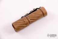 Copper Trident with Twist Pattern