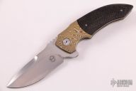 M44 - Mokume and Carbon Fiber