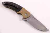 M44 - Mokume and Carbon Fiber