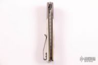 T Flipper - Damascus and Mammoth Ivory