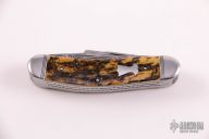 5-Blade Sowbelly - Damascus and Mammoth Ivory