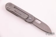 Black Fox Bean Raven Skull Knife 