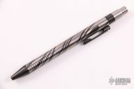 375 Series Click Pen - White and Black Dart-Ti