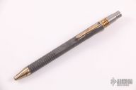 375 Series Click Pen - Dot Matrix Damascus and 3-Color Mokume