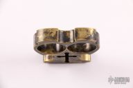  Brass Two Finger Knuckles  