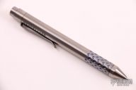 Dotted Titanium Clicker Pen