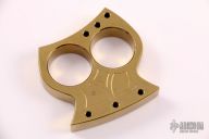  Brass Two Finger Knuckles  