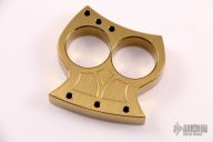  Brass Two Finger Knuckles  