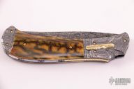 Damascus and Mammoth Ivory Auto 