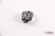 Silver Skull Ring Size 13