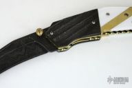 Assisted Damascus & Pearl Folder