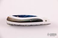 Damascus and Pearl Linerlock