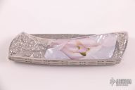 Engraved Button Lock