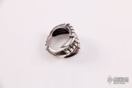 .925 Large Raven Claw Ring Size 11