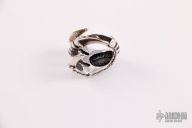 .925 Large Raven Claw Ring Size 11