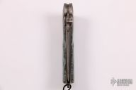 Damascus and Burlwood Linerlock