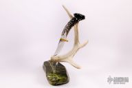 Carved Crown Stag Skinner