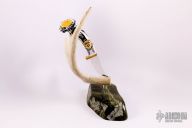 Carved Crown Stag Skinner