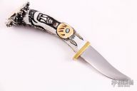 Carved Crown Stag Skinner