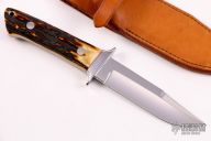 Chute Knife - Amber Stag