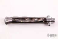 11" Kris Swivel Bolster Auto - Buffalo Horn