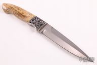 Engraved Mammoth Ivory Fighter