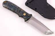 KM-9 Dozier Tanto - Buckeye Burl