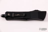 142-16CFTI Combat Troodon D/E Carbon Fiber Damascus Standard Ringed Ti HW