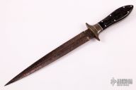 Damascus and Cape Buffalo Dagger
