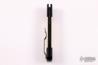 Godfather 952 Tuxedo - Black Handle / Ivory Micarta Inlays