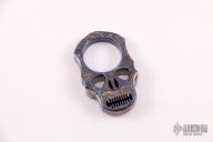Anodized Titanium Skull Knuckle