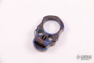Anodized Titanium Skull Knuckle
