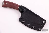 La Sanction - Burgundy Canvas Micarta