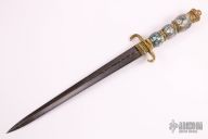  Mosaic Paua Shell Dagger