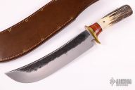 Large Stag Camp Knife