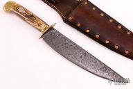Damascus and Elk Bowie