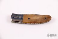 Mosaic Damascus and Mammoth Linerlock