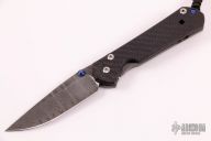 Large Sebenza 21 - Damascus/Carbon Fiber