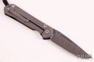 Large Sebenza 21 - Damascus/Carbon Fiber
